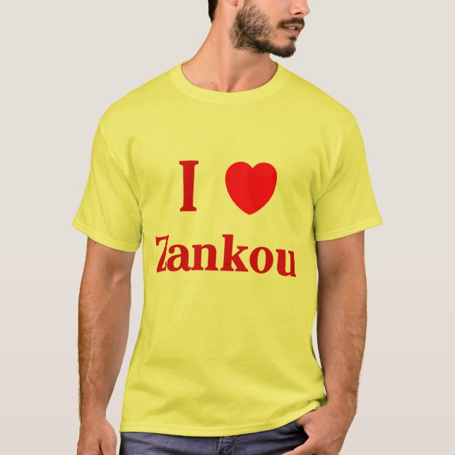 I Liebe Zankou! - Besonders angefertigt T-Shirt (Vorderseite)