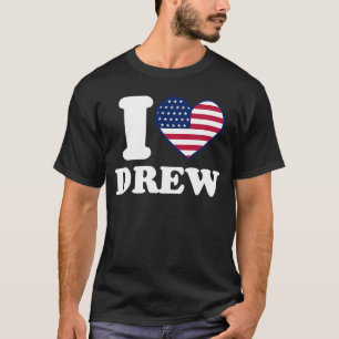 I Liebe Zeichnete mir Gezeichnet Herz T-Shirt