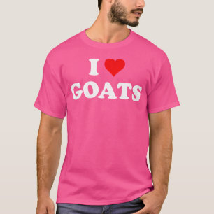 I Liebe Ziegen T-Shirt