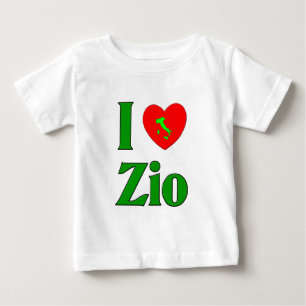 I Liebe Zio Baby T-shirt