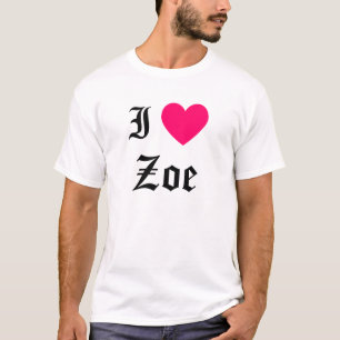 I Liebe Zoe T-Shirt