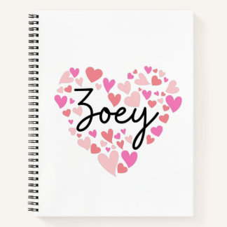 I Liebe Zoey Notizbuch