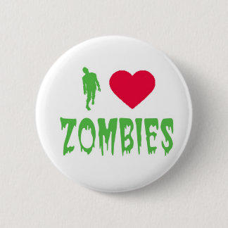 I LIEBE-ZOMBIES Knopf Button