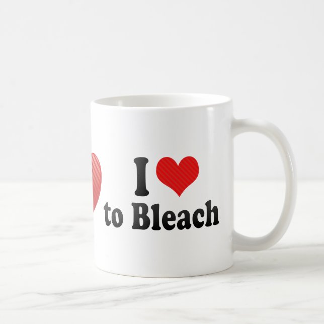 I Liebe zu bleichen Tasse (Rechts)