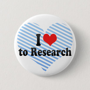 I Liebe zu erforschen Button