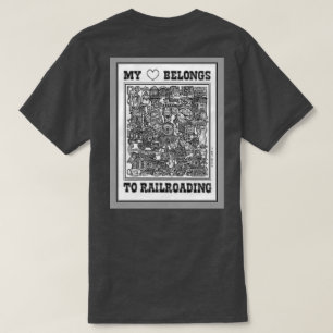I Liebe Züge T - Shirt