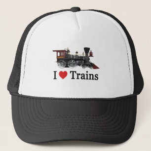I Liebe-Züge Truckerkappe