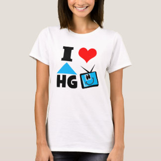I Liebe-Zuhause und Garten Fernsehen T-Shirt