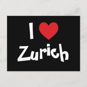 I Liebe Zürich Postkarte