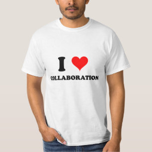 I Liebe-Zusammenarbeit T-Shirt