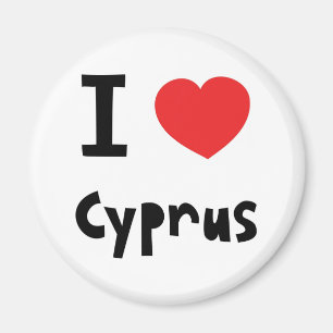 I Liebe Zypern Magnet
