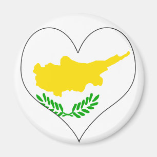 I Liebe Zypern Magnet