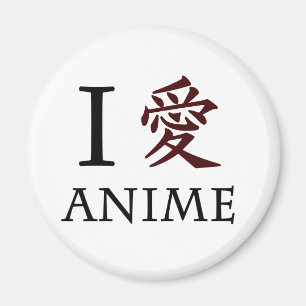 I LiebeAnime Magnet
