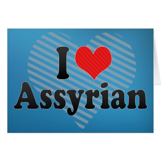 I LiebeAssyrian (Vorderseite (Horizontal))