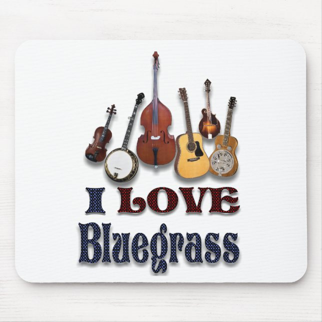I LIEBEBLUEGRASS MOUSEPAD (Vorne)