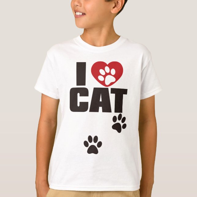 I LIEBECAT T-Shirt (Vorderseite)