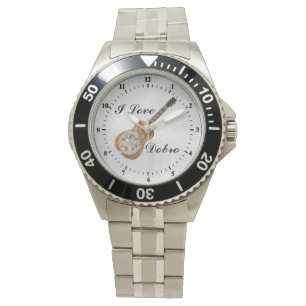 I LIEBEcc$dobro-UHR Armbanduhr