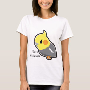 I LiebeCockatiels (kundengerecht) T-Shirt