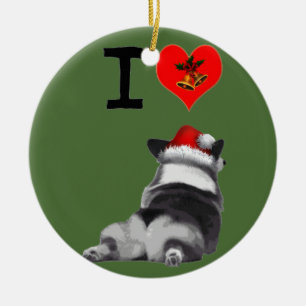I LiebeCorgis Keramikornament
