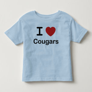 I LiebeCougars Kleinkind T-shirt