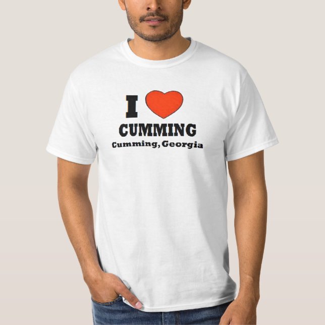 I LiebeCumming, Cumming, Georgia T-Shirt (Vorderseite)