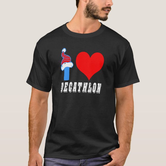 I Liebedecathlon-Entwurf T-Shirt (Vorderseite)