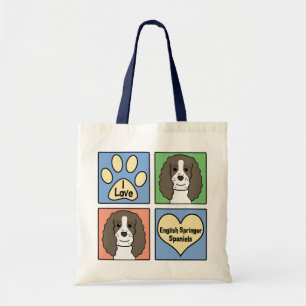 I Liebeenglische Springers Tragetasche