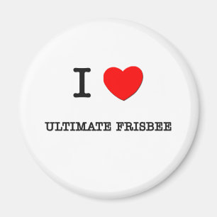 I Liebeentscheidender Frisbee Magnet