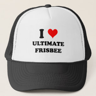 I Liebeentscheidender Frisbee Truckerkappe