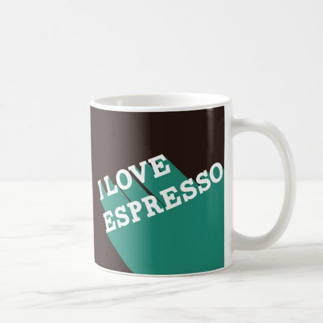 I LiebeEspresso Kaffeetasse (Rechts)