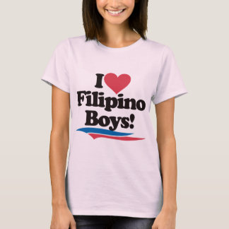 I Liebefilipino-Jungen T-Shirt
