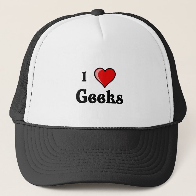 I LiebeGeeks Truckerkappe (Vorderseite)