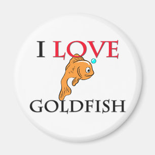 I LiebeGoldfish Magnet