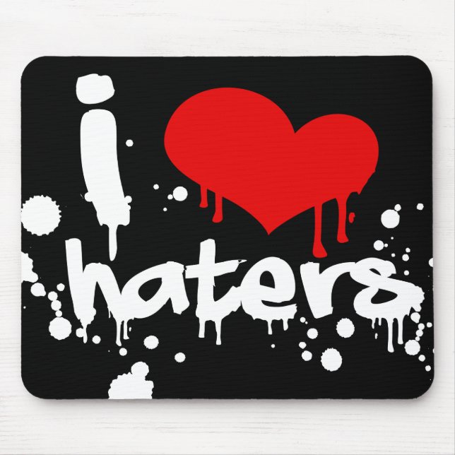 I LiebeHaters Mousepad (Vorne)