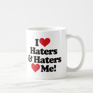 I LiebeHaters und Haters-Liebe ich Kaffeetasse