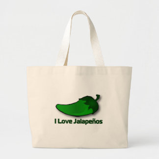 I LiebeJalapenos Jumbo Stoffbeutel