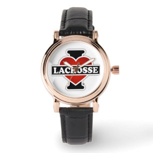 I LiebeLacrosse Armbanduhr