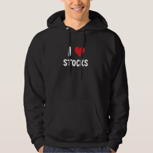 I Lieben Aktien - Börseninvestition Anleger Fi Hoodie
