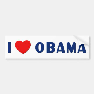 I Liebeobama-Autoaufkleber Autoaufkleber