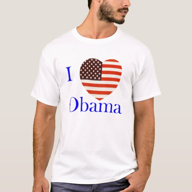 I Liebeobama-Gewohnheits-T - Shirt (Vorderseite)