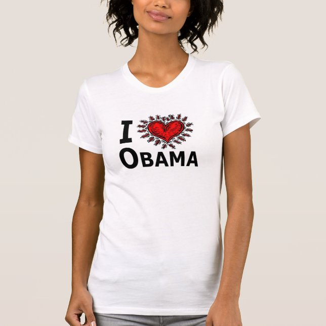 I LIEBEOBAMAT - Shirt 2012 (Vorderseite)