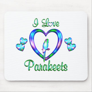 I LiebeParakeets Mousepad