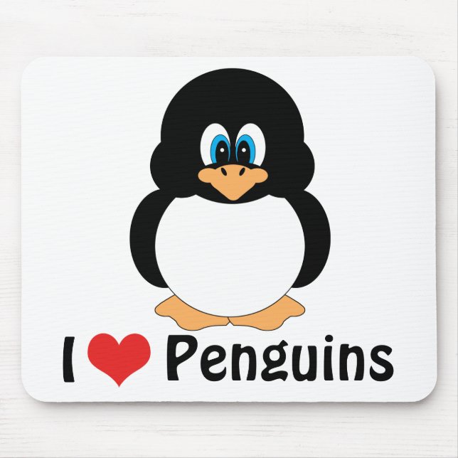 I LiebePenguins Mousepad (Vorne)