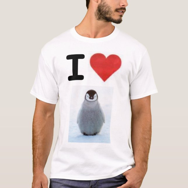 I LiebePenguins T-Shirt (Vorderseite)