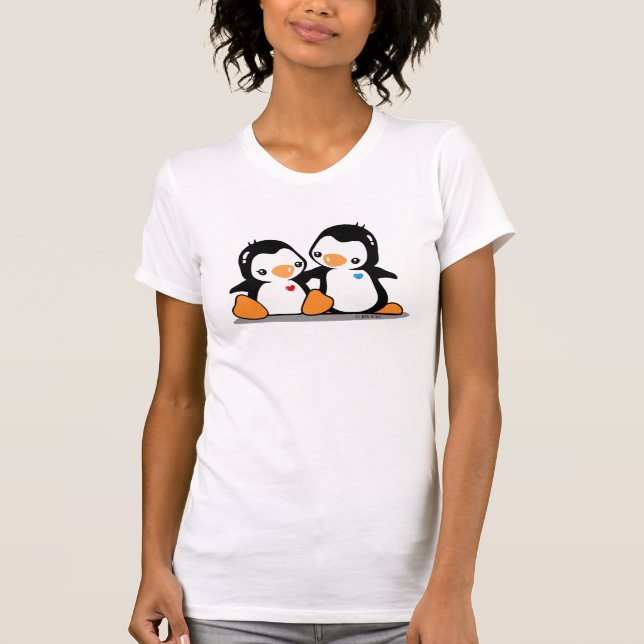 I LiebePenguins T-Shirt (Vorderseite)