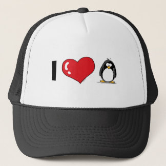 I LiebePenguins Truckerkappe