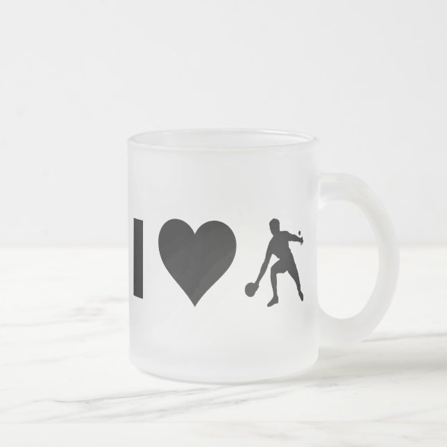 I LiebePing Pong Mattglastasse (Rechts)