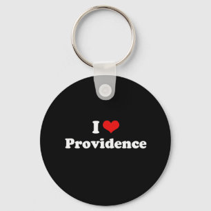 I Liebeprovidence-T-Shirt Weiß-T-Shirt Schlüsselanhänger