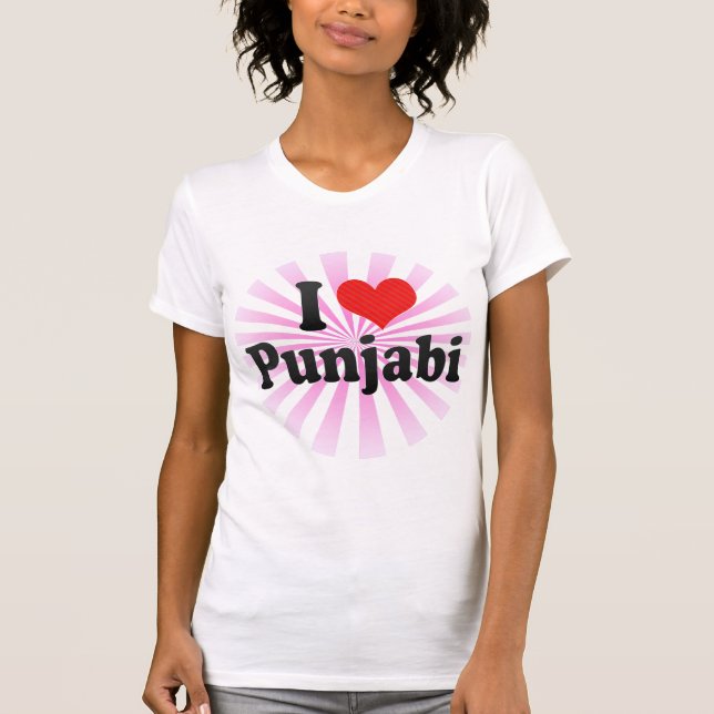 I LiebePunjabi T-Shirt (Vorderseite)