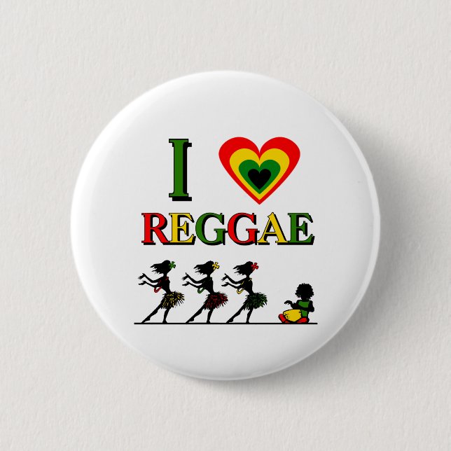 I LiebeReggae Button (Vorderseite)